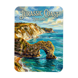 Jurassic Coast England Magnet