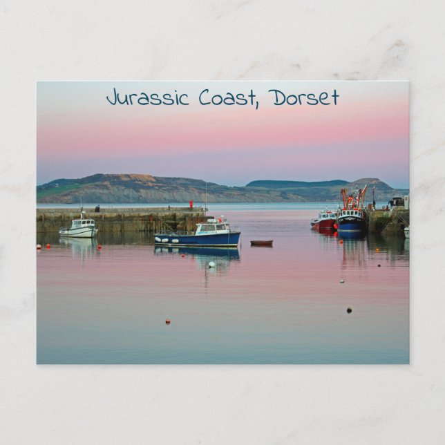 Jurassic Coast, Lyme Regis, Dorset Postcard (Front)