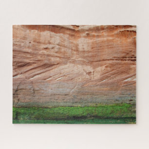 Jurassic Coast red rocks, Devon, England Jigsaw Puzzle