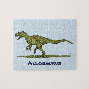 Jurassic Dinosaur Allosaurus Jigsaw Puzzle