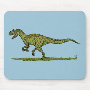 Jurassic Dinosaur Allosaurus Mouse Mat