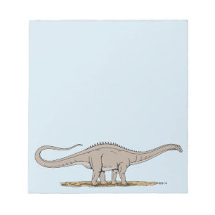 Jurassic Dinosaur Apatosaurus Notepad