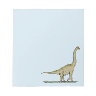 Jurassic Dinosaur Brachiosaurus Notepad