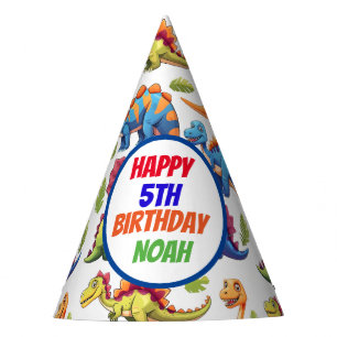 Jurassic Dinosaur Themed Birthday Party Hat