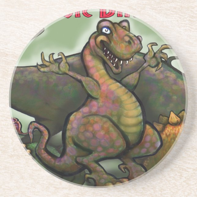 Jurassic Dinosaurs Coaster (Front)