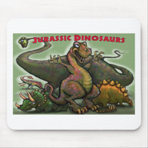 Jurassic Dinosaurs Mouse Mat