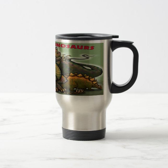 Jurassic Dinosaurs Travel Mug (Right)