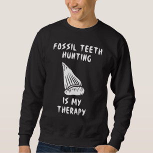 Jurassic Fossil Digging World   Shark Teeth Huntin Sweatshirt