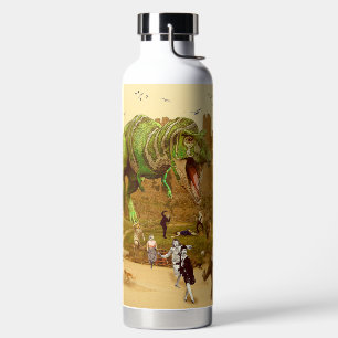 Jurassic Incident in Obidos Water Bottle