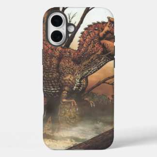Jurassic Journey | Prehistoric Dinosaur Habitat iP iPhone 16 Plus Case