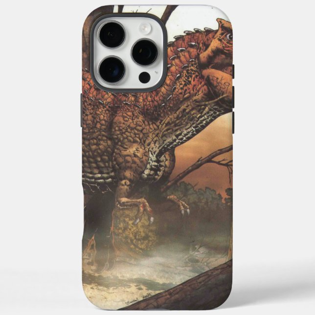 Jurassic Journey | Prehistoric Dinosaur Habitat iP Case-Mate iPhone Case (Back)