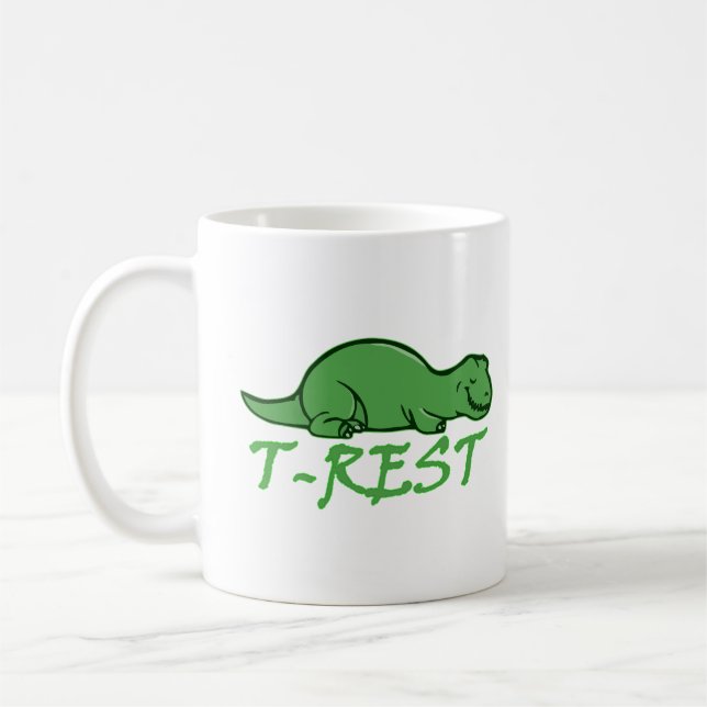 Jurassic Nap Time Coffee Mug (Left)