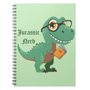 Jurassic nerd notebook