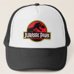 Jurassic Park Logo Trucker Hat<br><div class="desc">This graphic features the classic Jurassic Park logo.</div>