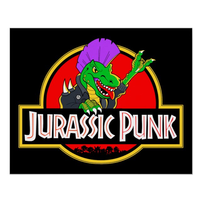 Jurassic Punk Poster (Front)