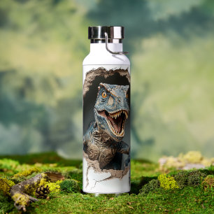 Jurassic Raptor Dinosaur Velociraptor Water Bottle