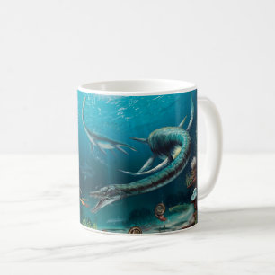 Jurassic Scotland - Ancient Aquatic Life Coffee Mug