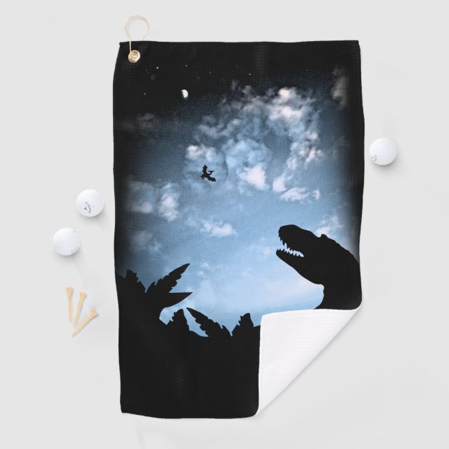 Jurassic Sky Golf Towel (InSitu)
