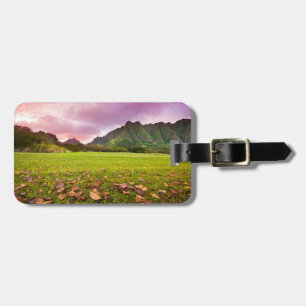 Jurassic Sunset Luggage Tag