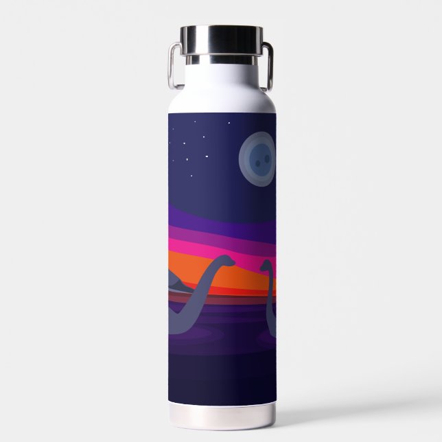 Jurassic Sunset Water Bottle (Front)