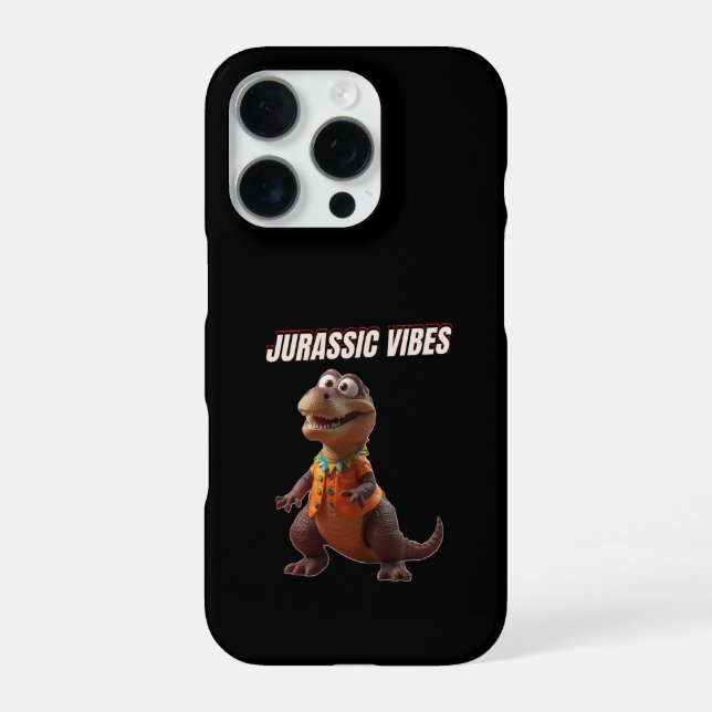 Jurassic Vibes iPhone Case (Back)