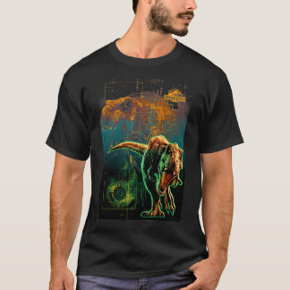 Jurassic World Fallen Kingdom TRe Collage  T-Shirt