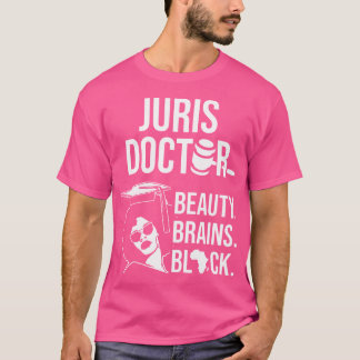 Juris Doctor Of Jurisprudence Black Law School Gra T-Shirt