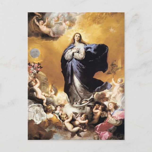 Jusepe de Ribera- Immaculate Conception Postcard (Front)