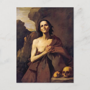 Jusepe de Ribera- St. Mary of Egypt Postcard