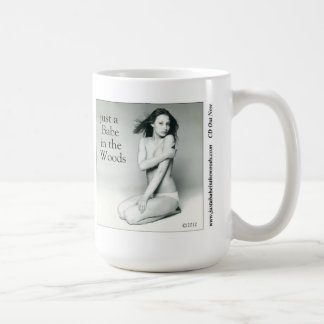 Just a Babe with White Background Coffee Mug