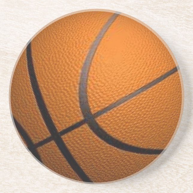 Just a Ball Basketball Sport Coaster (Front)