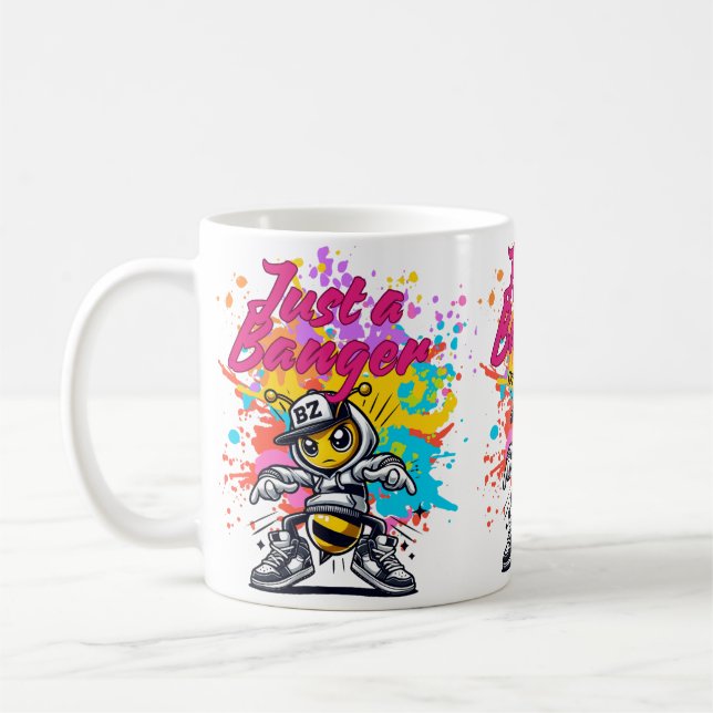 Just a Banger – Stylish Streetwear Design Coffee Mug (Left)