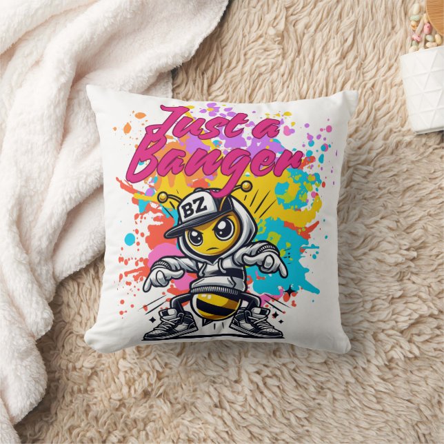 Just a Banger – Stylish Streetwear Design Cushion (Blanket)