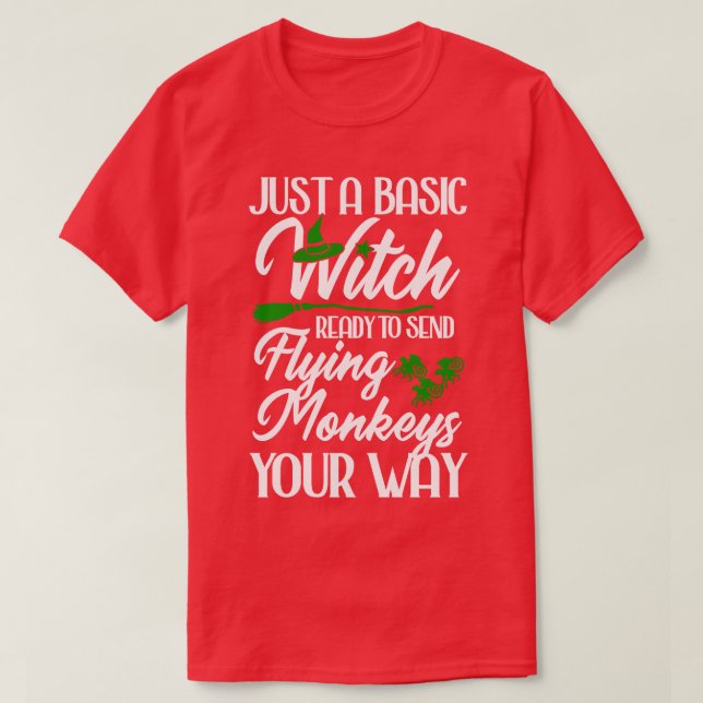 Just a basic Witch T-Shirt (Design Front)