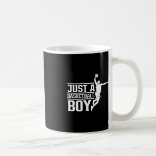 Just A Basketball Boy Coach Player Team Match  Coffee Mug