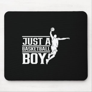 Just A Basketball Boy Coach Player Team Match Mouse Mat