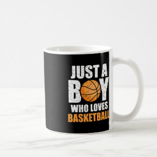 Just A Boy Who Loves Basketball 1 Coffee Mug