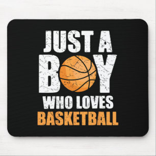 Just A Boy Who Loves Basketball 1 Mouse Mat