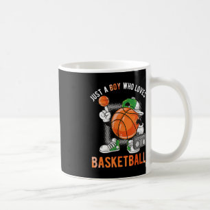 Just A Boy Who Loves Basketball 2 Coffee Mug