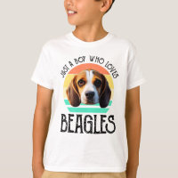 Just A Boy Who Loves Beagles