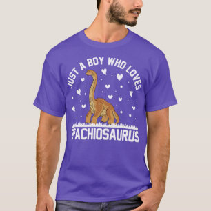 Just A Boy Who Loves Brachiosaurus T-Shirt