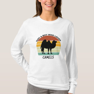 Just a Boy who loves camels T-Shirt