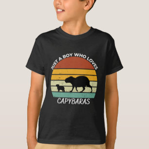 Just a boy who loves capybaras T-Shirt