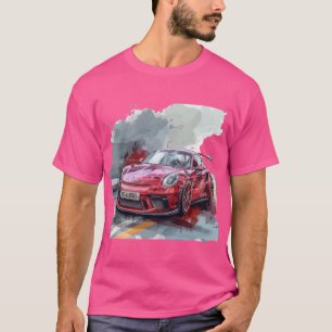 Just a Boy Who Loves Cars - Cute Car Lover Design T-Shirt