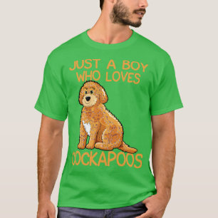 Just A Boy Who Loves Cockapoos T-Shirt