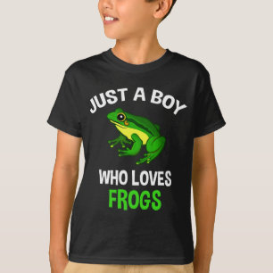 Just A Boy Who Loves Frogs T-Shirt