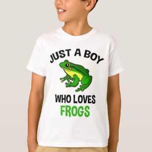 Just A Boy Who Loves Frogs T-Shirt