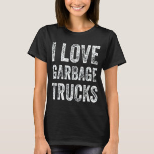 Just a Boy Who Loves Garbage Trucks T-Shirt