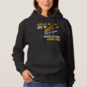 Just A Boy Who Loves Giraffes Hoodie