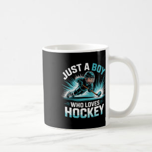 Just A Boy Who Loves Hockey _1 Coffee Mug